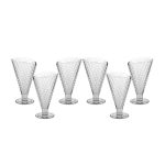 Eiscremeglas Waffeltüte 6er-Set Bambini
