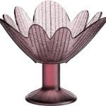 Eiscremeglas Eisbecher Eisglas Eisschale Seerose rosa Colori Gelato 11cm