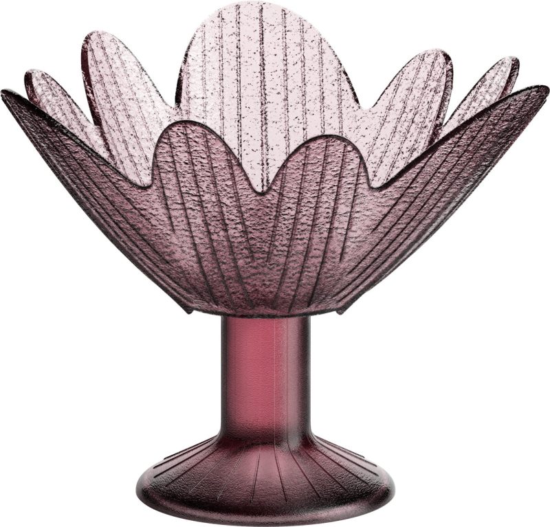 Eiscremeglas Eisbecher Eisglas Eisschale Seerose rosa Colori Gelato 11cm
