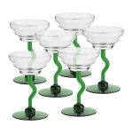 Eiscremeglas 6er-Set Molise Bambini 20cm grün