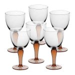 Eiscremeglas Campania 6er-Set rosa ''Amore Vero''