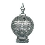 Dose aus Bleikristall (16 cm)