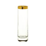Vase mit Goldrand "Gold Age" (22