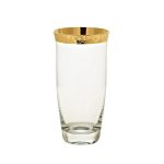 Vase mit Goldrand "Gold Age" (18