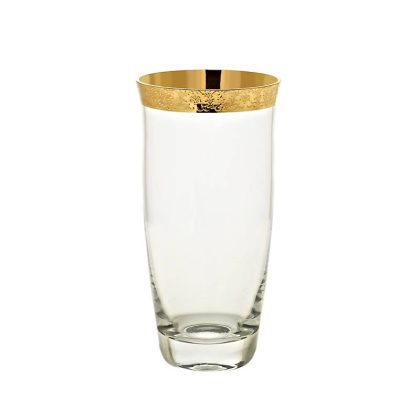 Vase mit Goldrand "Gold Age" (18