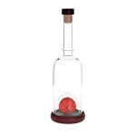Geschenkflasche Basketball Präsent 350ml leer