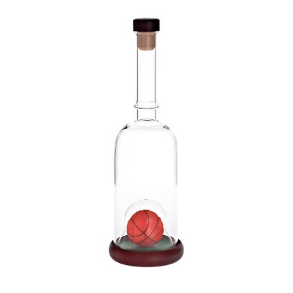 Geschenkflasche Basketball Präsent 350ml leer