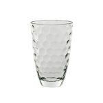 Glasvase "Wabe" (24cm)