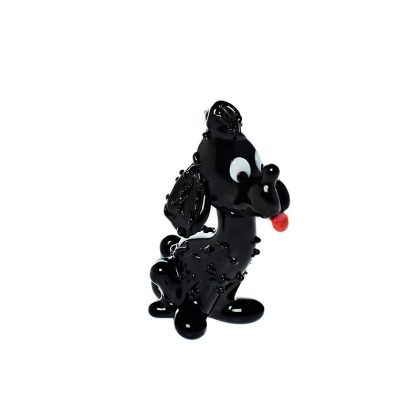 Glasfigur Hund Glücksbringer 4 cm