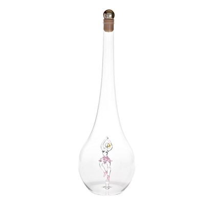 Geschenkflasche Balletttänzerin Präsent 500ml leer