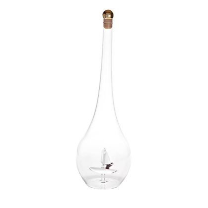 Geschenkflasche Segeler Präsent 500ml leer