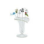 Bowlespießer Cocktailstäbchen lustige Tiere "Party" (12cm)