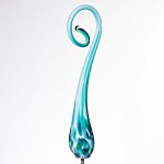 Gartenfigur Bogen Gartenflair 45cm mit Stab hellgrün