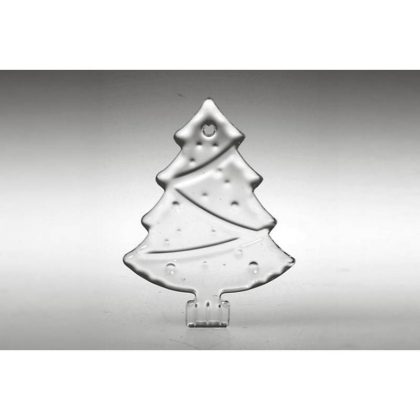 Glasanhänger Baumschmuck Weihnachtsbaum klar Bleikristall 8