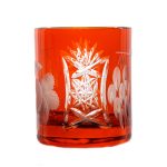Whiskyglas Traube 280ml rot