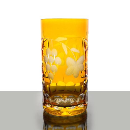 Longdrinkglas Traube 340ml gelb