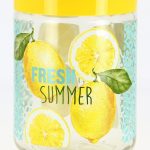 Vorratsglas aus Glas Fresh Summer 800 ml