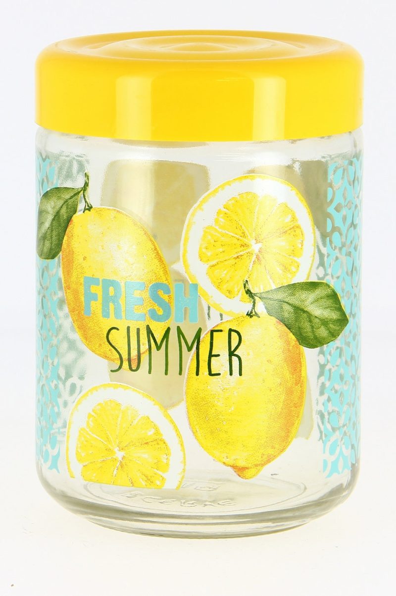 Vorratsglas aus Glas Fresh Summer 800 ml