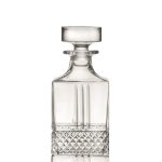 Karaffe Dekanter mit Stopfen Whisky Likör Brillante Retro Nostalgie 850 ml