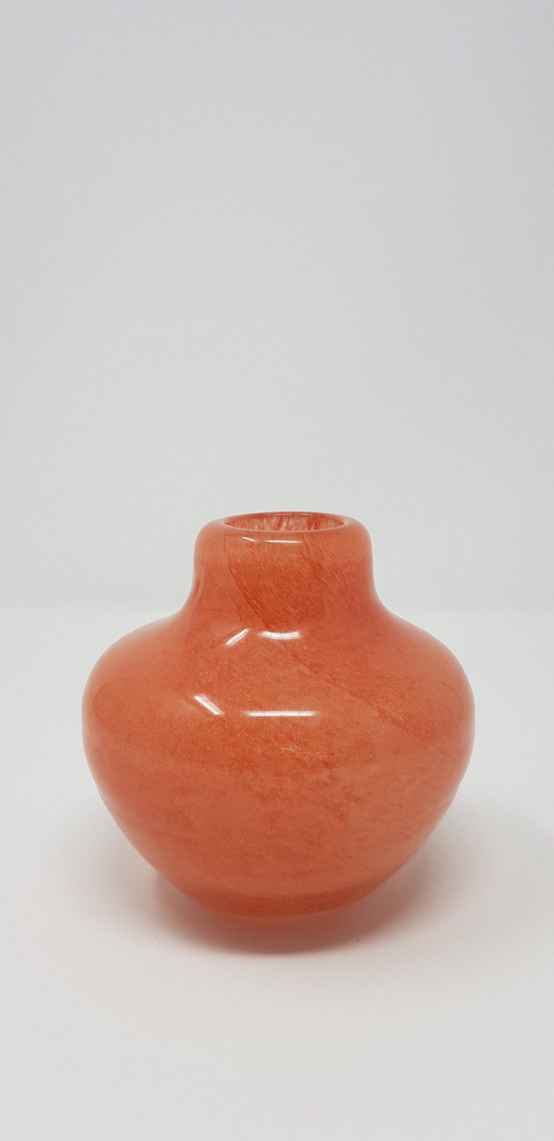 Glasvase Linen rose 10cm Glas