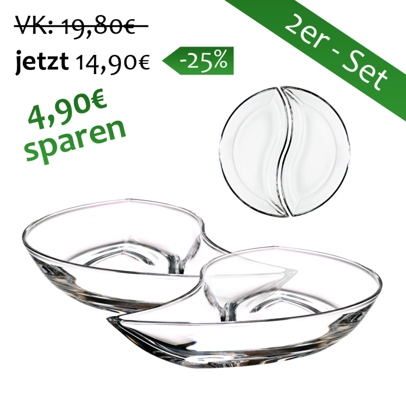 2 Servierschalen Groß Loft 28 cm