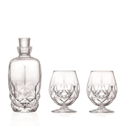 Karaffe mit Cognacschwenker Alkemist 3-tlg.