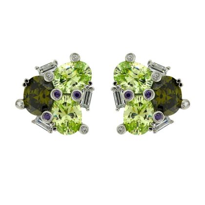 Ohrstecker Harmonia aus 925 Sterling Silber Schmuck für Damen Heat